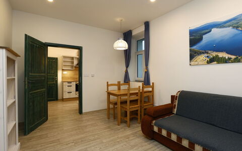 Logement:&nbsp;Přehrada Souš 176.1