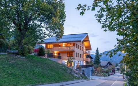 Weisshorn (Og + Dg Südwest): Plante, Bâtiment, Ciel, Propriété, Fenêtre, Arbre, Surface De La Route, Maison, Asphalte, Zone Résidentielle