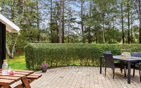 Troen - 3.8Km from the Sea: Arbuste, Jardin, Ombre, Haie, Pelouse, Mobilier De Jardin, Aménagement Paysager, Tableau De Plein Air, Cour, Arrière-Cour
