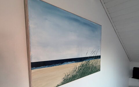 Adils - 2.5Km from the Sea: Mer, Côte, Océan, Art Moderne, Rive, Cadre, Plage