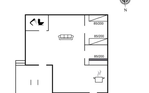 Gertraud - 500M from the Sea: Toit, Maison, Lot Terre, Domicile, Chalet, Biens, Batiments Jardin, Ombre, Cabane En Rondins, Aménagement Paysager