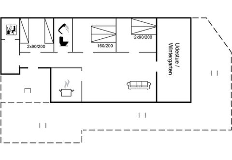 Sigfride - 500M from the Sea: Toit, Domicile, Chalet, Siding, Ombre, Ferme, Biens, Allée, Batiments Jardin, Cour