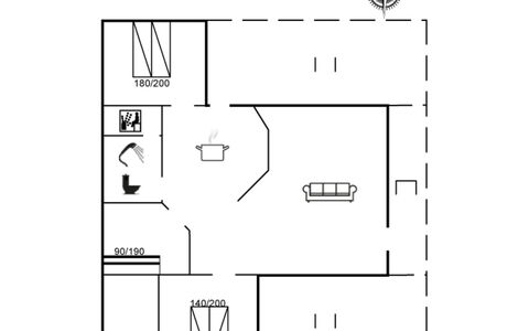 Dortea - 600M from the Sea: Herbe, Maison, Toit, Chalet, Domicile, Arbuste, Ferme, Lot Terre, Zone Rurale
