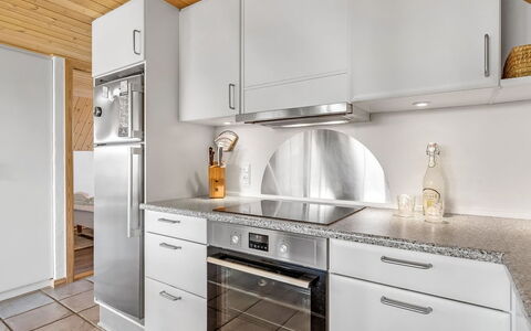 Klimentina - 150M from the Sea: Cuisine, Appareil De Cuisine, Sol, Principaux Appliance, Comptoir, Design Intérieur, Électroménager, Cabinetry, Sol, Plafond