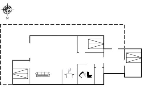 Anund - 1.4Km from the Sea: Maison, Toit, Domicile, Chalet, Biens, Ferme, Villa, Porche, Siding