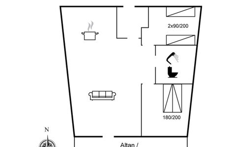 Geraldine - 250M from the Sea: Maison, Domicile, Toit, Chalet, Lot Terre, Biens, Ferme, Village, Ferme