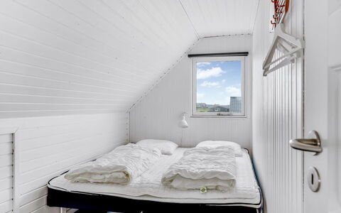 Gudmand - 200M from the Sea: Plafond, Chambre, Gelé, Daylighting, Conception, Literie, Lit, Planche, Dur, L'Hiver