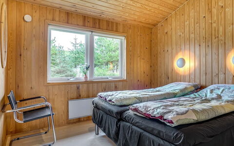 Hereth - 700M from the Sea: Bois, Chambre, Plafond, Domicile, Literie, Lit, Gelé, Drap De Lit, Cadre De Lit, Tache De Bois