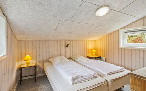Nielsine - 1.5Km from the Sea: Bois, Plafond, Chambre, Lit, Literie, Cadre De Lit, Drap De Lit, Dur, Conception, Gelé