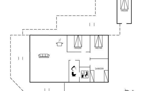 Tove - 1.5Km from the Sea: Bois, Chalet, Dur, Planche, Tache De Bois, Batiments Jardin, Conception, Cour, Cabane En Rondins, Arrière-Cour