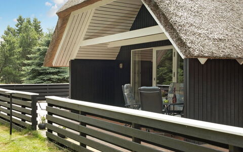 Patrik - 1.4Km from the Sea: Bois, Toit, Chalet, Porche, Siding, Dur, Planche, À Déchaumer, Matériau Naturel, Ombre