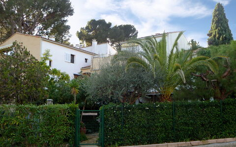 Saint Cyr sur Mer les Lecques 120: Ciel, Nuage, Plante, Bâtiment, Fenêtre, Arbre, Maison, Lot Terre, Arecales, Herbe