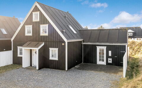 Stine - 1Km from the Sea: Bleu, Chalet, Maison, Domicile, Ferme, Biens, Siding