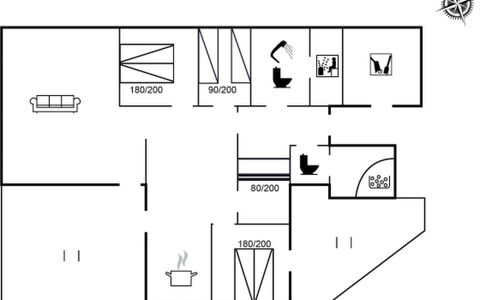Rosemari - 260M from the Sea: Chalet, Jardin, Siding, Batiments Jardin, Ombre, Cour, Arrière-Cour, Pelouse, Ferme, Aménagement Paysager