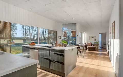 Vanna - 1.2Km from the Sea: Sol, Bois, Plafond, Sol, Cuisine, Design Intérieur, Parquet, Comptoir, Meubles, Domicile