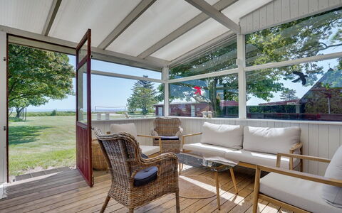 Edelgard - 4.5Km from the Sea: Meubles, Bois, Porche, Sol, Sol, Chaise, Plafond, Plate-Forme, Dur, Porte