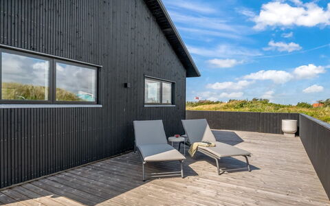 Maximiliane - from the Sea: Domicile, Chalet, Porche, Dur, Siding, Plate-Forme, Ombre, Planche, Biens, Batiments Jardin