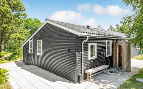 Riekje - 2.3Km from the Sea: Toit, Maison, Domicile, Chalet, Porte, Siding, Plate-Forme, Porche, Planche, Dur