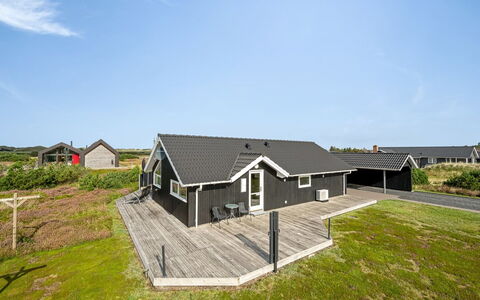 Christan - 1.2Km from the Sea: Domicile, Chalet, Porche, Dur, Siding, Plate-Forme, Ombre, Planche, Biens, Batiments Jardin