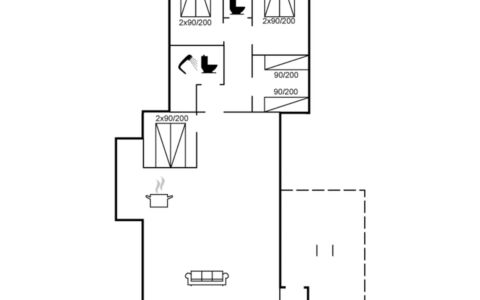 Anegrete - 900M from the Sea: Domicile, Chalet, Porche, Dur, Siding, Plate-Forme, Ombre, Planche, Biens, Batiments Jardin