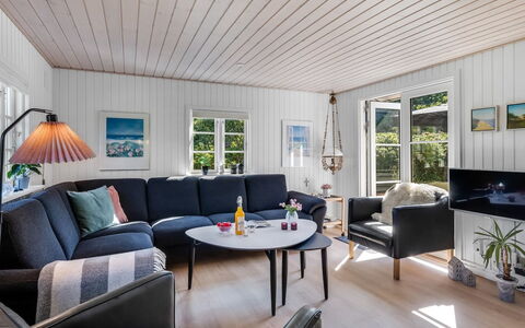 Soleil - 300M from the Sea: Bois, Domicile, Maison, Design Intérieur, Meubles, Salon, Chalet, Plafond, Canapé