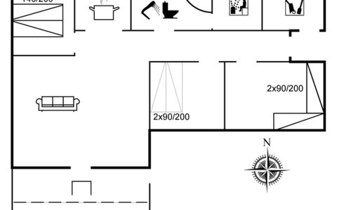 Valia - 400M to the Fjord: Maison, Domicile, Toit, Chalet, Arbuste, Siding, Porte, Jardin, Ferme