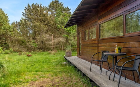 Felia - 500M from the Sea: Bois, Dur, Zone Rurale, Planche, Chalet, Tache De Bois, Cabane En Rondins, Batiments Jardin, Jardin, Boardwalk