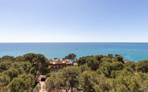 Salou 708: Bleu, Horizon, Côte, Mer, Cotiers Et Relief Océaniques, Océan, Plage, Rive, Tropiques, Baie