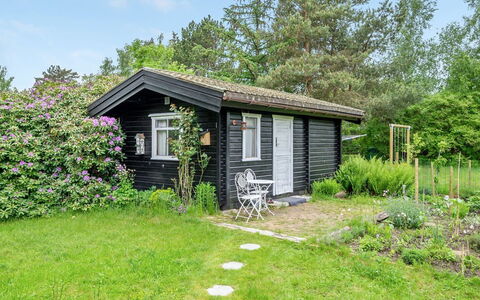 Mariela - 800M from the Sea: Arbuste, Maison, Chalet, Toit, Couverture De Sol, Jardin, Batiments Jardin, Cabanon, Siding