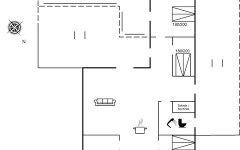 Matti - 1Km from the Sea: Maison, Chalet, Toit, Batiments Jardin, Ombre, Cabanon, Arrière-Cour, Mobilier De Jardin, Cour, Pelouse