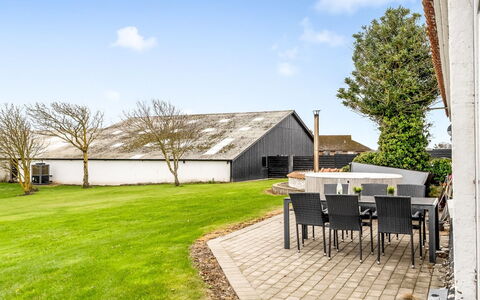 Thorge - 75M to the Fjord: Ciel, Herbe, Lot Terre, Toit, Ombre, Chalet, Pelouse, Jardin, Aménagement Paysager, Biens