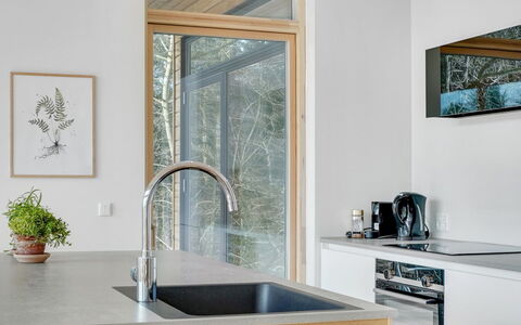Haubert - 500M to the Fjord: Bois, Design Intérieur, Sol, Comptoir, Luminaire Plomberie, Sol, Cuisine, Plafond, Robinet, Verre