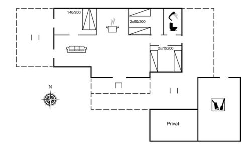 Tenho - 4.4Km from the Sea: Maison, Domicile, Toit, Chalet, Arbuste, Siding, Porte, Jardin, Ferme