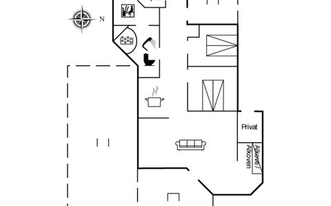 Hane - 150M from the Sea: Blanc, Carte