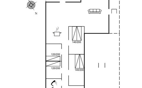 Harmen - 1.1Km from the Sea: Bois, Toit, Maison, Chalet, Porte, Domicile, Siding, Lot Terre, Batiments Jardin, Cabanon