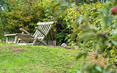 Bjerund - 250M from the Sea: Bleu, Arbuste, Chalet, Couverture De Sol, Jardin, Biens, Ombre, Aménagement Paysager, Ferme, Eco Hôtel