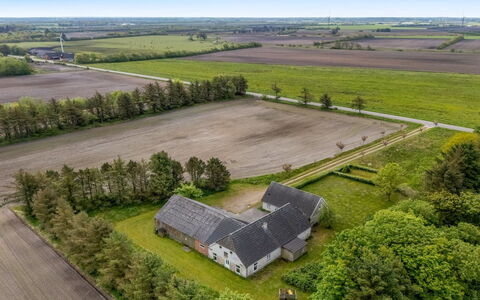 Merrit - 4.6Km to the Fjord: Plaine, Photographie Aérienne, Paysage, Prairie, Champ, Zone Rurale, Vue Du Ciel, Lot Terre, Établissements Humains, Ferme