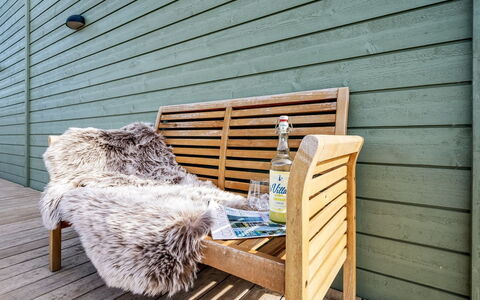 Alpo - 450M from the Sea: Chalet, Toit, Domicile, Pente, Cabane, Siding