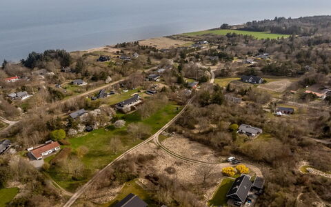 Thyra - 500M to the Fjord: Paysage, Zone Résidentielle, Vue Du Ciel, Photographie Aérienne, Lot Terre, Zone Rurale, Banlieue, Village, Côte