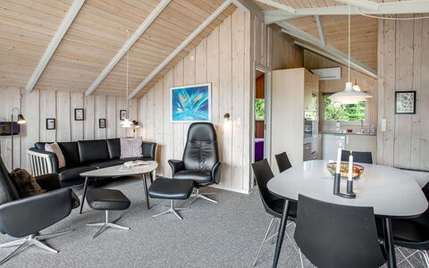 Tecla - 12Km from the Sea: Plafond, Design Intérieur, Domicile, Salon, Sol, Luminaire, Chalet, Chaise, Table Cuisine Et Salle A Manger, Canapé
