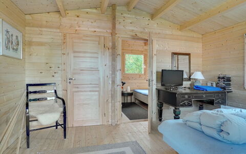 Thrine - 100M to the Fjord: Bois, Toit, Maison, Chalet, Porte, Domicile, Siding, Lot Terre, Batiments Jardin, Cabanon