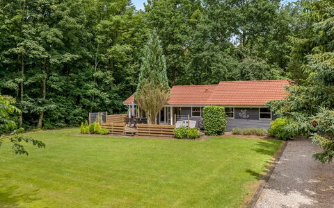 Marret - 30Km from the Sea: Domicile, Chalet, Porche, Dur, Siding, Plate-Forme, Ombre, Planche, Biens, Batiments Jardin