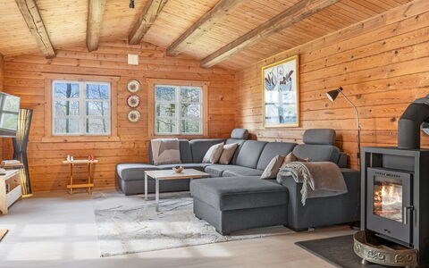 Rasmus - 29Km from the Sea: Bois, Meubles, Domicile, Sol, Salon, Canapé, Chalet, Design Intérieur, Sol, Parquet
