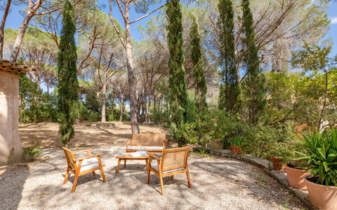 Les Agasses: Table, Plante, Nuage, Ciel, Bâtiment, Propriété, Vaisselle, Chaise, Design Intérieur, Mobilier De Jardin