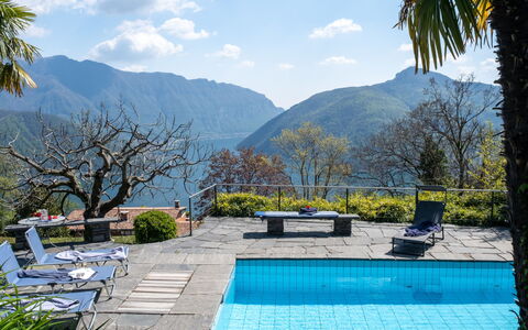 Carina Lakeview: Nuage, L'Eau, Ciel, Plante, Propriété, Montagne, Piscine, La Nature, Bleu Azur, Bleu