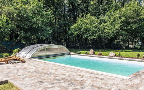 Kunějov: Piscine, Composite, Jardin, Loisir, Béton, Aménagement Paysager, Arrière-Cour, Mobilier De Jardin, Conception, Dalle