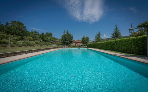 Fonte Nuova - Badia Agnano, Toscana: L'Eau, Plante, Ciel, Ressources En Eau, Jour, Propriété, Piscine, La Nature, Nuage, Bleu Azur