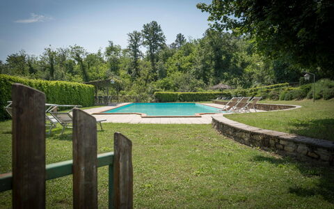 Fonte Nuova - Badia Agnano, Toscana: L'Eau, Ciel, Plante, Piscine, Paysage Naturel, Arbre, Botanique, Ombre, Plan D'Eau, Nuage