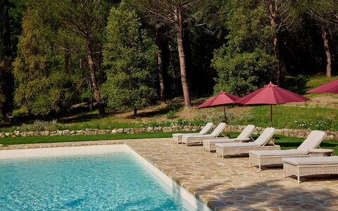 Villa Dell'abate: L'Eau, Plante, Propriété, Piscine, Arbre, Paysage Naturel, Ombre, Mobilier De Jardin, Loisir, Herbe