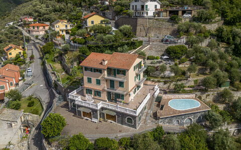 Belvedere, House With Private Pool And Garden, Rec: Bâtiment, Propriété, Arbre, Fenêtre, Maison, Design Urbain, Plante, Zone Résidentielle, Paysage, Immobilier